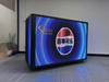 Portable LED Video Wall Display Screen DJ Booth for Night Club Bar Performance Events New Facade Stand Table with Stage Lights