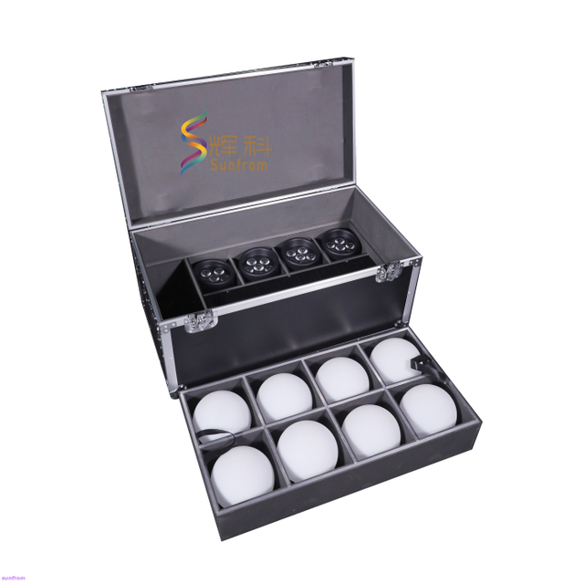 6pcs waterproof battery effect party lights