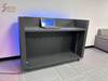 Portable LED Video Wall Display Screen DJ Booth for Night Club Bar Performance Events New Facade Stand Table with Stage Lights