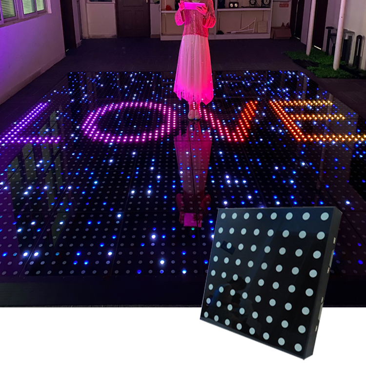 Waterproof Pixel Rgb Floor Nightclub Led Dancing Floor Panel Magnetic 