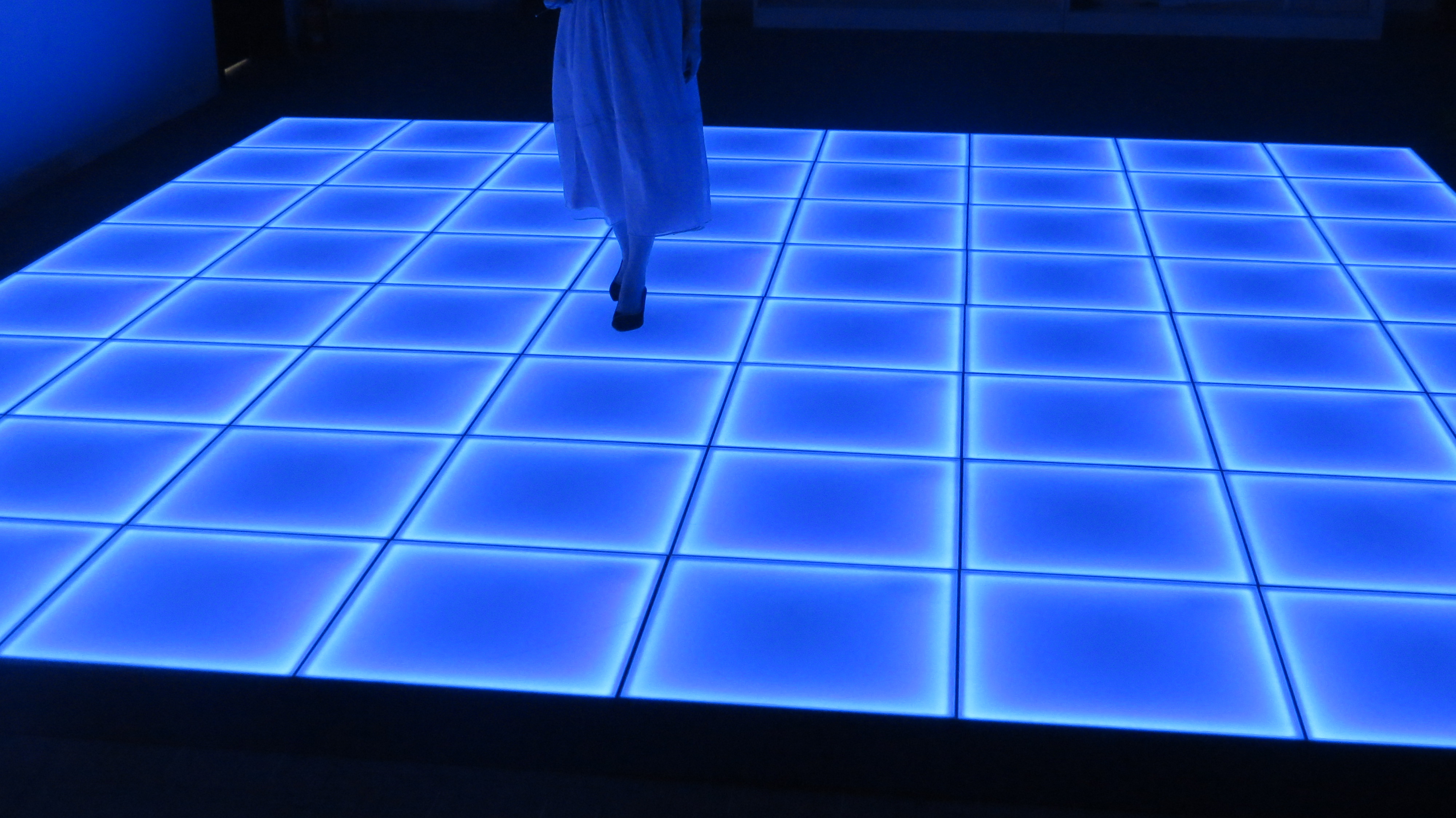 Mat Dance Floor Luxury Tempered Glass Floor Seamless 