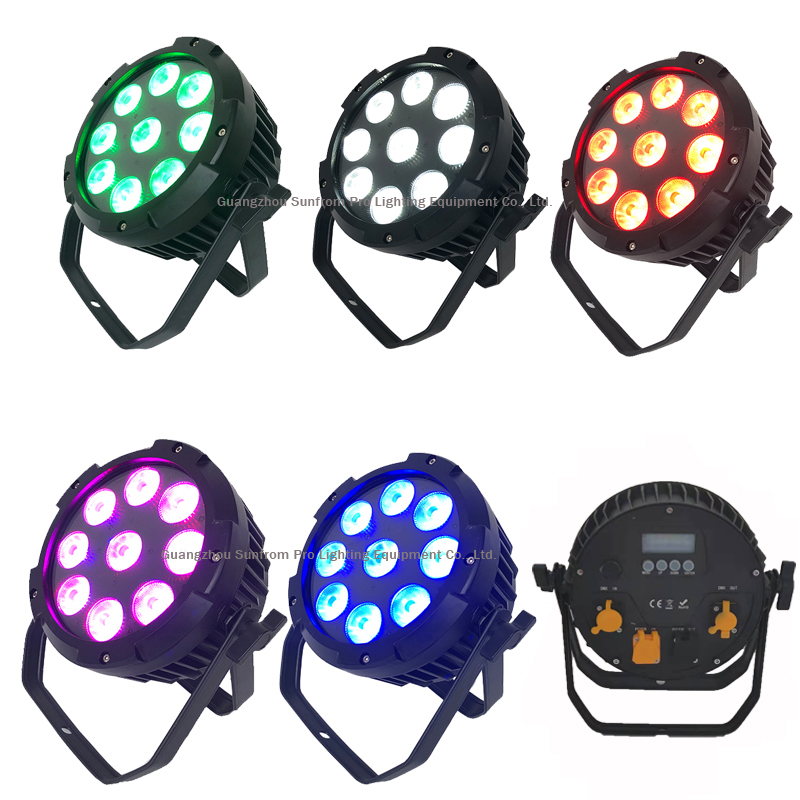 9 *18W Hot Selling Stage Light Warm White Led Par High Quality China Led Stage Light