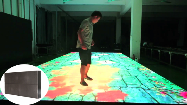 Hotel Waterproof HD Video Floor