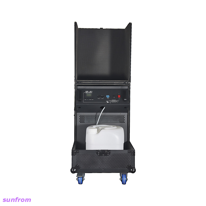 Professional Outdoor Fog Machine IP55 Waterproof 4000W Heavy Duty with 15L Tank DMX512 Remote for Large Stage Events