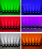 9 *18W Hot Selling Stage Light Warm White Led Par High Quality China Led Stage Light